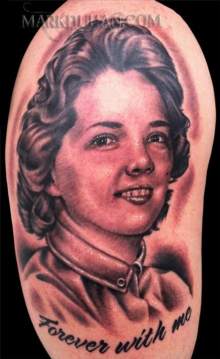 Tattoos - MOTHER PORTRAIT - 62728